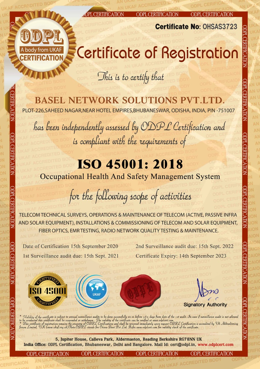 our certifications